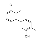 5-(3-chloro-2-methylphenyl)-2-methylphenol结构式