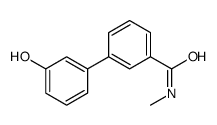 3-(3-hydroxyphenyl)-N-methylbenzamide结构式