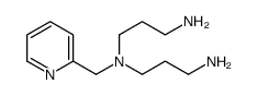 N'-(3-aminopropyl)-N'-(pyridin-2-ylmethyl)propane-1,3-diamine Structure