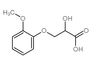 2-羟基-3-(2-甲氧基苯氧基)丙酸图片