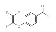 4-(三氟乙烯基氧基)苯甲酰氯结构式