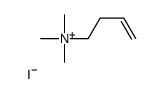 but-3-enyl(trimethyl)azanium,iodide Structure