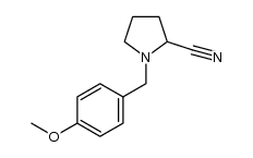 1-(4-methoxybenzyl)pyrrolidine-2-carbonitrile Structure