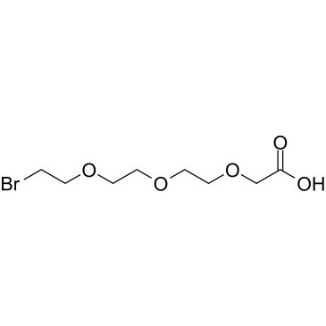 Br-PEG3-CH2COOH structure