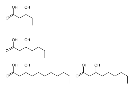 3-hydroxyheptanoic acid,3-hydroxynonanoic acid,3-hydroxypentanoic acid,3-hydroxyundecanoic acid结构式