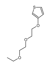 3-(2-(2-Ethoxyethoxy)ethoxy)thiophene Structure