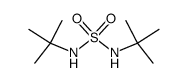 N,N'-bis-(tert-butyl)sulfamide Structure