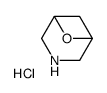 6-Oxa-3-azabicyclo[3.1.1]heptane hydrochloride Structure