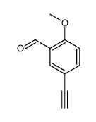 5-ETHYNYL-2-METHOXY-BENZALDEHYDE结构式