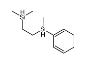 dimethyl-[2-[methyl(phenyl)silyl]ethyl]silane结构式