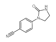 4-(2-oxoimidazolidin-1-yl)benzonitrile structure
