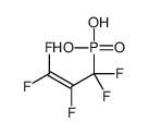 1,1,2,3,3-pentafluoroprop-2-enylphosphonic acid结构式