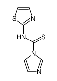 N-(thiazol-2-yl)-1H-imidazole-1-carbothioamide Structure