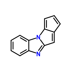 Cyclopenta[4,5]pyrrolo[1,2-a]benzimidazole (9CI)结构式