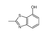 7-Benzothiazolol,2-methyl-(9CI) structure