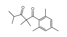 2,2,4-Trimethyl-1-(2',4',6'-trimethylphenyl)pentane-1,3-dione结构式