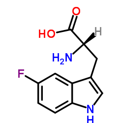 DL-5-Fluorotryptophan Structure