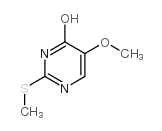 5-methoxy-2-(methylthio)pyrimidin-4-ol picture