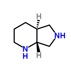 (4aS,7aR)-Octahydro-1H-pyrrolo[3,4-b]pyridine结构式
