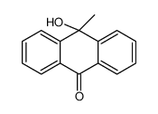 10-hydroxy-10-methylanthracen-9-one结构式