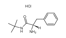 H-Phe-NH-tert-butyl hydrochloride Structure