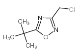 5-(tert-Butyl)-3-(chloromethyl)-1,2,4-oxadiazole structure