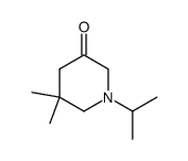 3-Piperidinone,5,5-dimethyl-1-(1-methylethyl)-(9CI) Structure