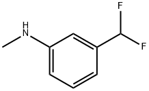 3-(Difluoromethyl)-N-methylaniline Structure