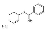 cyclohex-2-en-1-yl benzenecarboximidothioate,hydrobromide结构式