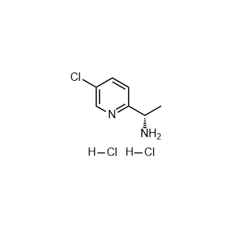 (1S)-1-(5-Chloropyridin-2-yl)ethan-1-amine dihydrochloride Structure