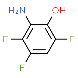 Phenol, 2-amino-3,4,6-trifluoro- (9CI) structure