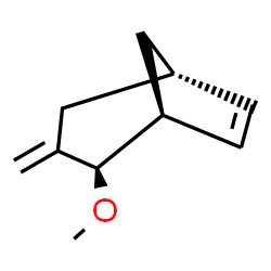 Bicyclo[3.2.1]oct-6-ene, 2-methoxy-3-methylene-, endo- (9CI) Structure