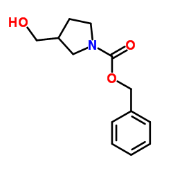 Benzyl 3-(hydroxymethyl)-1-pyrrolidinecarboxylate Structure