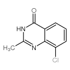 8-氯-2-甲基-4-喹唑酮结构式