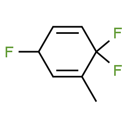 1,4-Cyclohexadiene,3,6,6-trifluoro-1-methyl-(9CI) structure