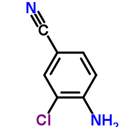 4-Amino-3-chlorobenzonitrile structure