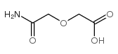 (2-氨基-2-氧乙氧基)乙酸结构式