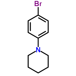 1-(4-溴苯基)哌啶结构式