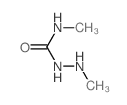 Hydrazinecarboxamide,N,2-dimethyl-结构式