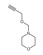 Morpholine,4-[(2-propynyloxy)methyl]- (7CI,8CI)结构式