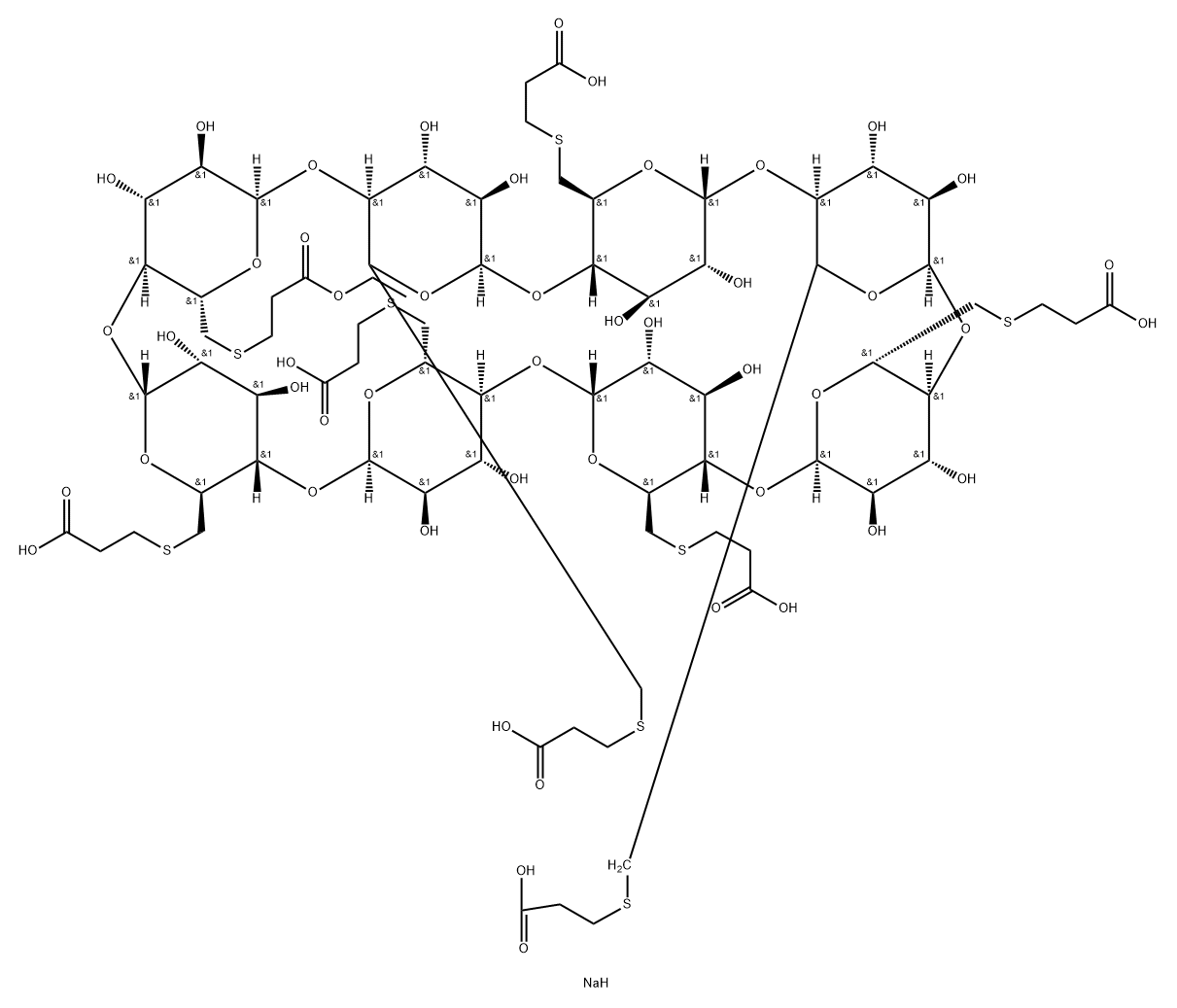 Sugammadex Impurity 14 Structure