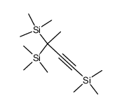 1,3,3-Tris(trimethylsilyl)-1-butyne Structure