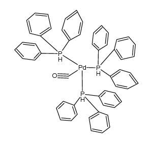 Pd(PPh3)(CO)结构式