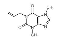 1-Allyltheobromine结构式