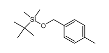 tert-butyl-(4-methylbenzyloxy)dimethylsilane Structure