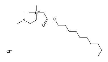 (2-decoxy-2-oxoethyl)-[2-(dimethylamino)ethyl]-dimethylazanium,chloride Structure