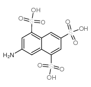 7-氨基-1,3,5-萘三磺酸结构式