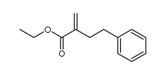 4-phenyl-α-methylenebutyric acid ethyl ester Structure