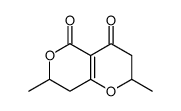 2,7-dimethyl-2,3,7,8-tetrahydropyrano[4,3-b]pyran-4,5-dione Structure