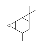 5,8,8-trimethyl-3-oxatricyclo[5.1.0.02,4]octane结构式